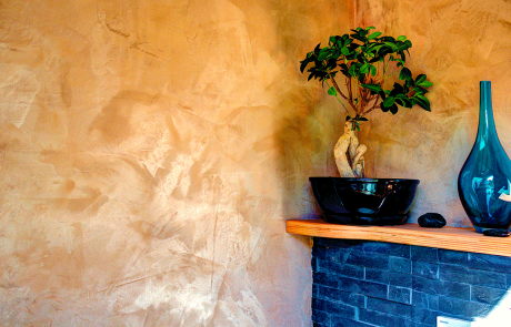 Thomas Kern Stuckateurmeister mediterrane Wandgestaltung Stucco Veneziano Wand